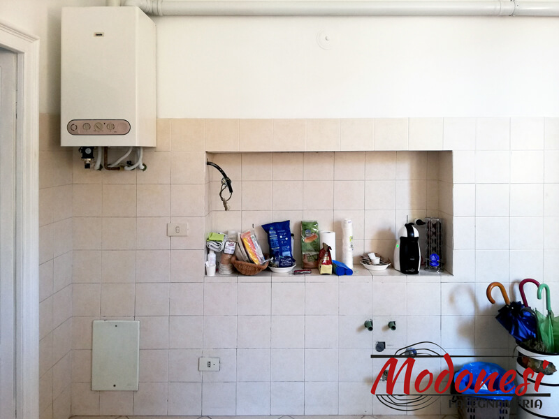 Cucina su Misura Milano in Bilaminato Bianco Opaco - Prima Cucina su Misura Milano in Bilaminato Bianco Opaco - Prima