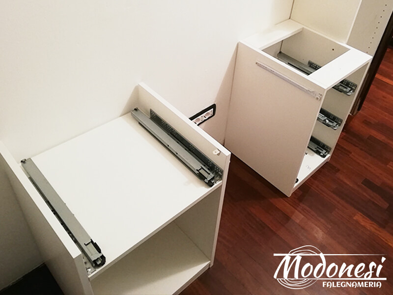 Arredamento Studio Casa A Milano In Una Cabina Armadio Applicazione 02
